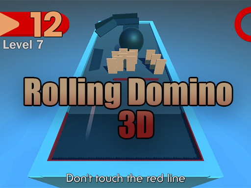 Rolling Domino 3D Game Image Rolling Domino 3D Game