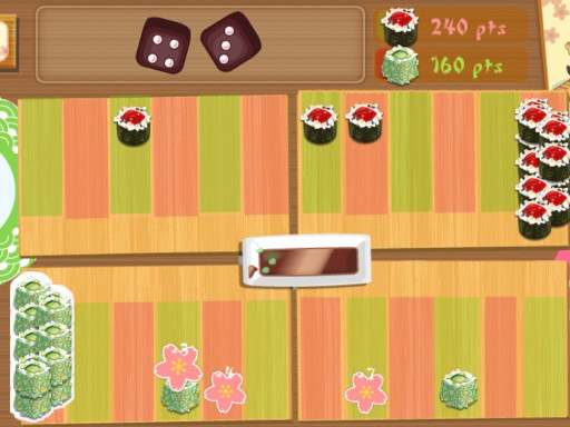 Sushi Backgammon Game